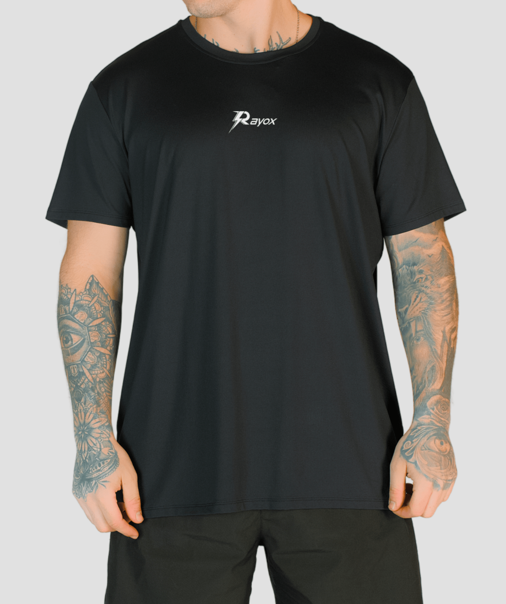 Camiseta Negra Rayox - Rayox